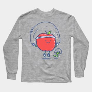 Wellness Apple Long Sleeve T-Shirt